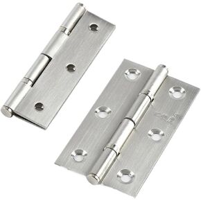 مفصل باب 2 بوصة 2.5 بوصة 3 بوصة مع مسامير من الفولاذ المقاوم للصدأ مسطح قابل للطي قطعة واحدة (2.5 بوصة، 10 قطع (5 أزواج)) in Kuwait