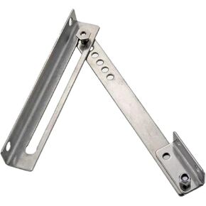 304 الفولاذ المقاوم للصدأ الحد جهاز خزانة دعم قضيب مفصلات الأبواب القابلة للطي 1 قطعة in Kuwait