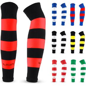 Lion Sportswear Elite Match Soccer Leg Sleeves for Adults – Cut Sock Sleeves for Grip Socks - Multiple Colors Available in Kuwait