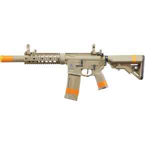 لانسر التكتيكي Gen 3 M4 Carbine SD AEG Airsoft غطاء متوسط ​​عالي التحمل من البوليمر عالي السرعة مع ETU كهربائي قابل للبرمجة وMOSFET الجيل الجديد 3 - متوافق مع كاليفورنيا in Kuwait
