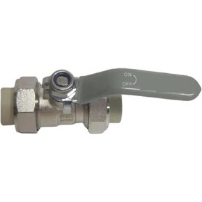 صمام كروي مزدوج رمادي PPR 20/25/32 مم 4 دقائق 6 1 بوصة(2) in Kuwait