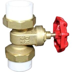 1 قطعة لصمام البوابة الحية المزدوجة PPR 20 25 32 قطع سميك من النحاس الكامل in Kuwait