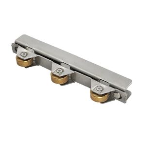 2 Pcs Copper Wheels Cabinet Glass Sliding Door Roller Clamp Pulley Wheel/for 10mm Glass Door Loading 40kg in Kuwait