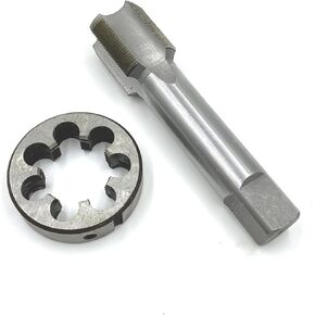 1Set M34 x 1mm 1.5mm 2mm Metric HSS Right Hand Tap and Die Threading For Tool Machining in Saudi Arabia