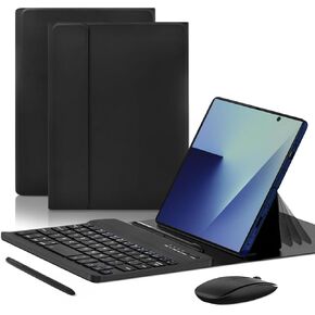 for Samsung Galaxy Z Fold 7 6 5 4 Case with Keyboard and Mouse Set, Portable 4 in 1 Flip Stand Case Detachable Bluetooth Keyboard Mouse & Pen for Galaxy Z Fold 7 6 5 4 in Kuwait