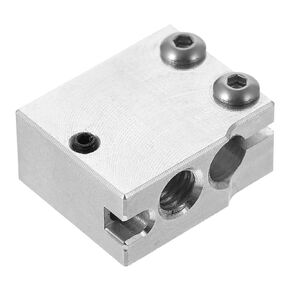 سخان تسخين كتلة الألومنيوم أجزاء الطابعة ثلاثية الأبعاد الطابعات الفضية نهاية ساخنة in Kuwait