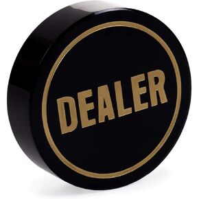 3 بوصة زر تاجر أكريليك تاجر زر تاجر بوكر تكساس هولدم أشياء الألعاب الملحقات in Kuwait