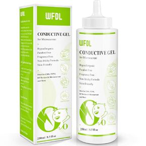 جل موصل مكركرنت مثالي لـ EMS وRF وTENS، جل آمن وغير لزج، 8.5 أونصة in Kuwait