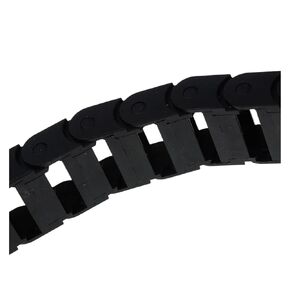 1 متر 10x20 مللي متر 10*20 مللي متر L1000mm كابل سلسلة سحب سلك الناقل مع موصلات النهاية لأدوات آلة التوجيه/مغلقة بالكامل in Kuwait