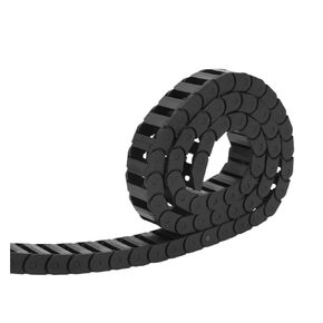 Black Wire Carrier Chain 10mm x 20mm 1M Length Cable Carrier Drag Chain Electrical Machines in Kuwait
