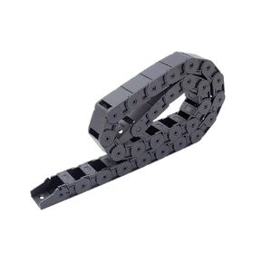 Cable Chain Semi-Enclosed Interior Opening 1m 18x18 18x25 18x37 18x50 Bending Radius 28 38 48 60 75mm for Router Machine(48mm,18x50 mm) in Kuwait