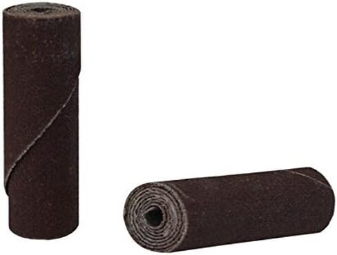 25/Pk 1-1/2" x 1/2" Coarse 80 Grit Aluminum Oxide Cartridge Rolls Jewelry Making Metal Polishing Abrasives in Saudi Arabia