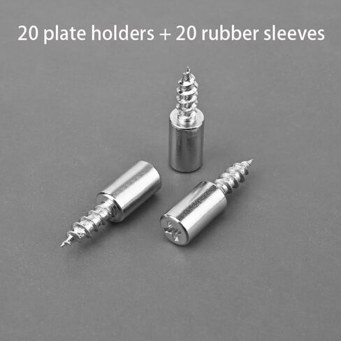 20PCS Self Tapping Screws Cabinet Laminate Supportt, Self-Tightening & Adjustable Layer Board Pins, Easy Installation for Bookshelves, Wardrobes, Kitchen Cabinets in Saudi Arabia