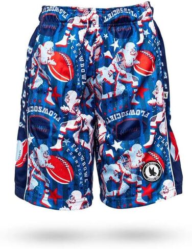 Flow Society Big Flow Bowl Boys Athletic Shorts - Boys Football Shorts in Kuwait