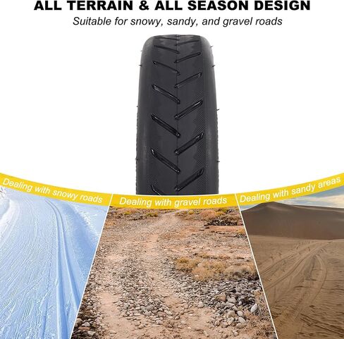 إطار فراغ 8.5 بوصة، إطار سكوتر بدون أنبوب 50/75-6.1 مناسب لـ Gotrax/Xiaomi، إطارات كهربائية سميكة مقاومة للانفجار والثقب in Saudi Arabia