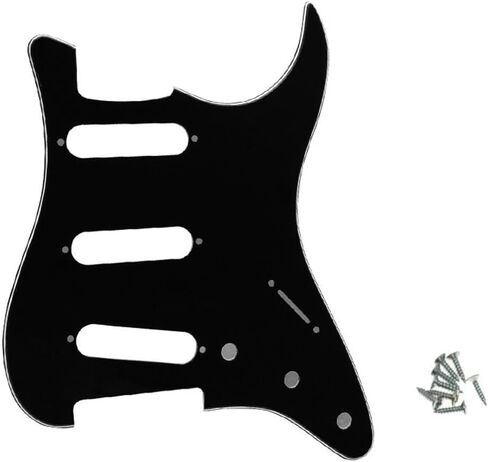 SSS Strat Pickguards No Screw Hole Guitar Scratch Plate Custom for Fender Strat Squier Guitar Part Aged Pearl in Saudi Arabia