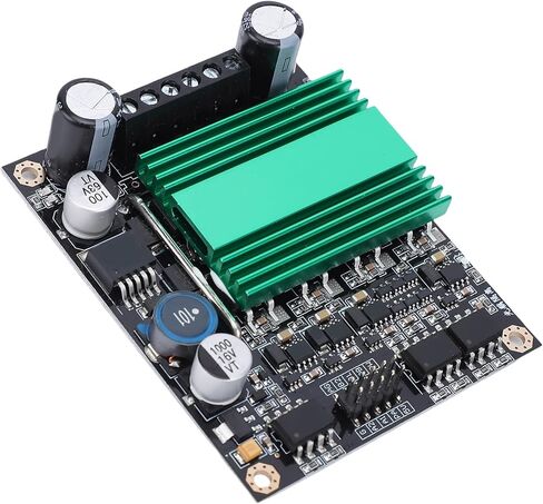 Jectse DC Motor Driver Module, 100A Dual Channel H Bridge Optocoupler Isolation with Heat Sink, for DIY Robot High Power Applications in Saudi Arabia