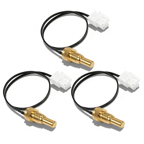3 Pcs AP19299 Thermistor Chamber Sensor Replacement Compatible with Rheem Ultra Low NOx Tankless Water Heaters & Heat Pump Systems, Temperature Sensor Replacement Kit in Kuwait