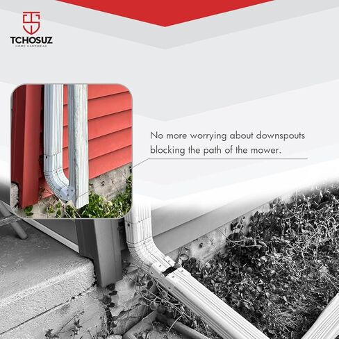 2 Pcs Gutter Extension Hinge, Downspout Extension Flip-Up Hinge, Installation on Any Size Rectangle or Square Downspout, Rain Gutter Downspout Extension Flip-Up Hinge in Saudi Arabia