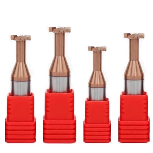Tungsten Steel Alloy Milling T Slot Milling Cutters Machining Hard Steel Salloy steels Special Groove Type Cutters(8x2.0Hx4dx10Sx50L) in Saudi Arabia