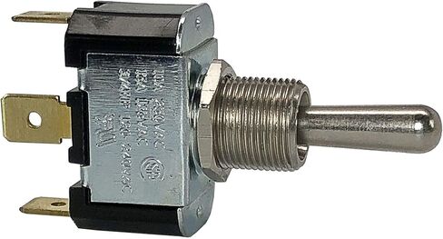 Carling Technologies Toggle Switch, Number of Connections: 3, Switch Function: On/Off/On - 2FC53-73-TABS in Saudi Arabia