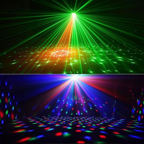 أضواء الحفلات ديسكو الكرة الخفيفة دي جي ديسكو أضواء الليل المرحلة أضواء السماء المرصعة بالنجوم ديكور الحفلات مع جهاز التحكم عن بعد لتزيين غرفة عيد الميلاد وحفلات الزفاف in Kuwait