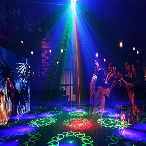 أضواء الحفلات ديسكو الكرة الخفيفة دي جي ديسكو أضواء الليل المرحلة أضواء السماء المرصعة بالنجوم ديكور الحفلات مع جهاز التحكم عن بعد لتزيين غرفة عيد الميلاد وحفلات الزفاف in Kuwait