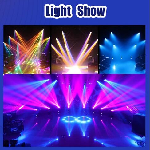 295 واط شعاع صغير متحرك الرأس - DMX512، حزمة واحدة، إضاءة مسرح احترافية لحفلات الزفاف، الكنيسة، DJ، البار، الحفلات، KTV والأحداث الحية. in Saudi Arabia