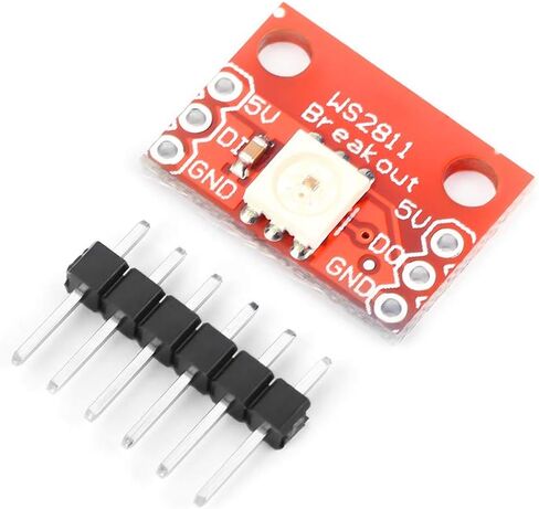 WS2812 5pcs Module, RGB LED Board WS2812B with Independent Color Control for 5050 RGB LED in Saudi Arabia