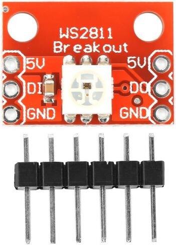 WS2812 5pcs Module, RGB LED Board WS2812B with Independent Color Control for 5050 RGB LED in Saudi Arabia