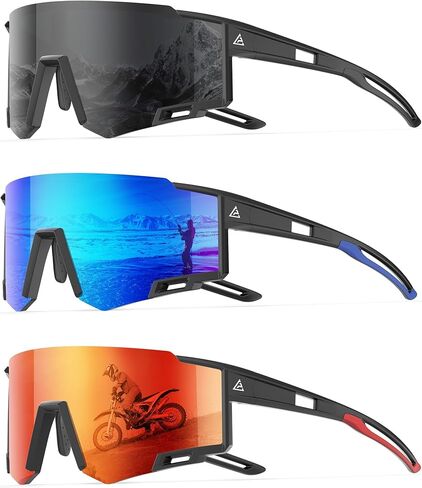 Kaliyadi Sports Sunglasses-Men-Mens-Mens-Sunglasses Women: Running Sun Glasses with UV400 لركوب الأسماك in Saudi Arabia