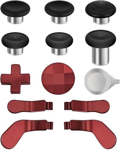 TNP Thumbsticks لـ Xbox Elite 2 Controller - إكسسوارات استبدال أجزاء MED MOD Thumbsticks ، المجاذيف ، D -Pads ، أداة متوافقة مع Xbox One Elite Controller Series 2 ، Gold Core in Saudi Arabia
