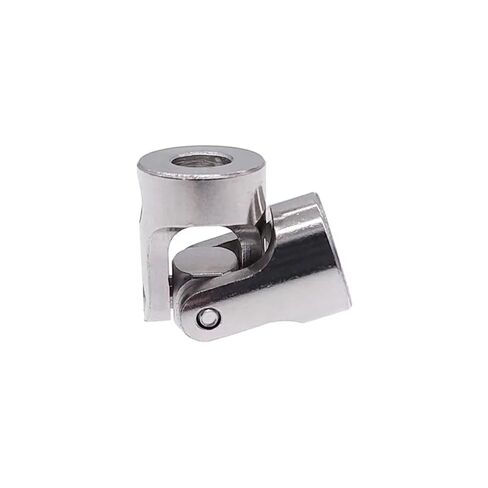 Length 23mm Width 11mm Universal Shaft Coupling Car Boat Coupler Joint Steel Connector 1Pcs(3mm-5mm) in Saudi Arabia
