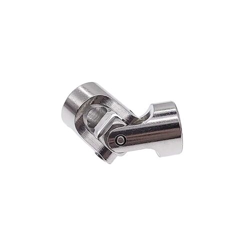 Universal Shaft Coupling Car Boat Model Coupler Joint Steel Connector Length 23mm Width 11mm 1Pcs(3.17mm-5mm) in Saudi Arabia
