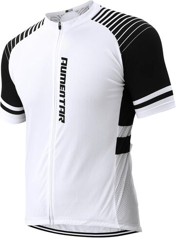 Men's Cycling Bike Jersey Long Sleeve - Moisture Wicking, Breathable, Quick Dry Biking Shirt Full Zipper in Saudi Arabia