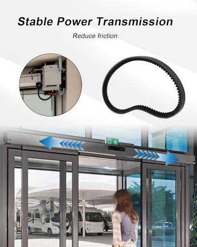 16-5L304 Garage Door Opener Belt Notched V-Belt Fit for LiftMaster Commercial Door Operator H J DH SL575GL 811LM 813LM 850LM 860LM 41DJ002 in Saudi Arabia