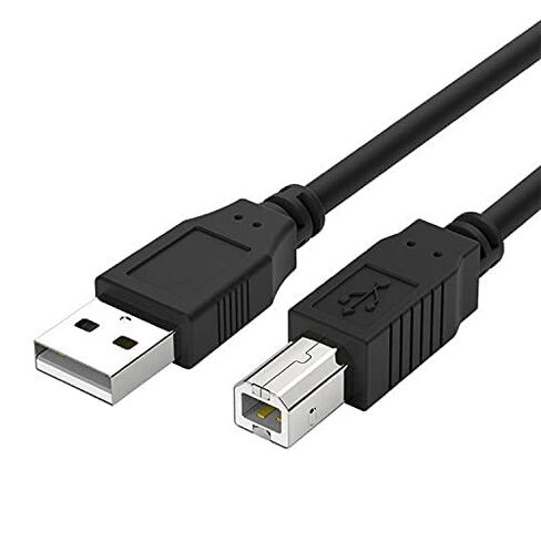 كابل Silverline 6FT USB 2.0 لوحدة تحكم لوحة المفاتيح Yamaha: MX49، MX61، MX88، CP88، DGX-670 in Saudi Arabia