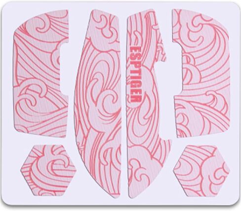 ESPTIGER Gaming Mouse Grip Tape Oriole Grip Tape - Pink for Logitech G PRO X Superlight in Kuwait