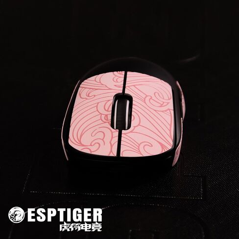 ESPTIGER Gaming Mouse Grip Tape Oriole Grip Tape - Pink for Logitech G PRO X Superlight in Kuwait