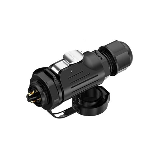 No-Welding Panel Aviation EW-LP16 Single Hole Plastic Lock Wire 2/3/4/5-pin Power Connector(EW-LP16-5P 5A) in Kuwait