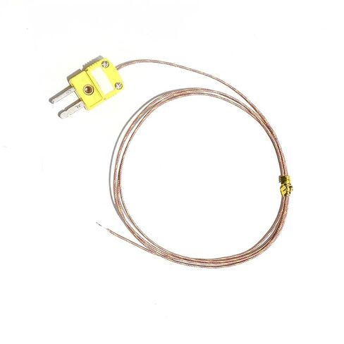 K-Type GG-K-30-SLE Thermocouple Furnace Temperature Test SMT Wire 0.3M 0.5M 1.5 2M 4M 10M Measuring Point -73℃~482℃ 1Pcs(L 1M) in Saudi Arabia