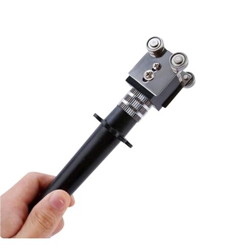 Four-Wheel Moving Surface Probe Thermocouple Hand-held K-Type PT100 Reticulation NR-81533B NR-81538 1Pcs(K Double-Needle) in Kuwait