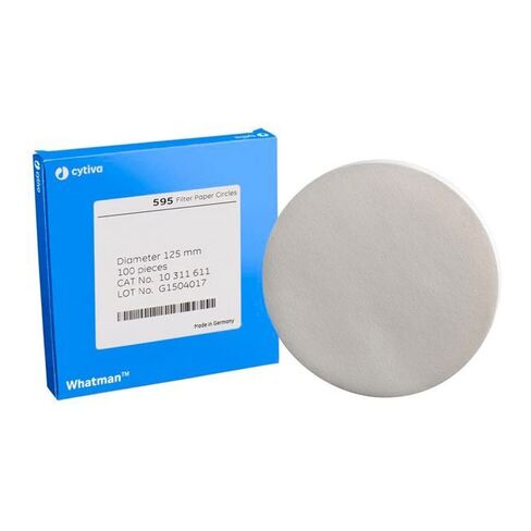 Whatman 10311610 Quantitative Filter Paper Circles, 4-7 Micron, Grade 595, 110mm Diameter (Pack of 100) in Saudi Arabia