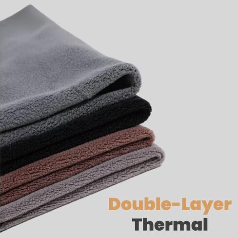 Winter Neck Gaiter Men Fleece Neck Warmer Gaiter Ski Mask Women Face Cover Scarf for Cold Weather Skiing Fishing in Kuwait