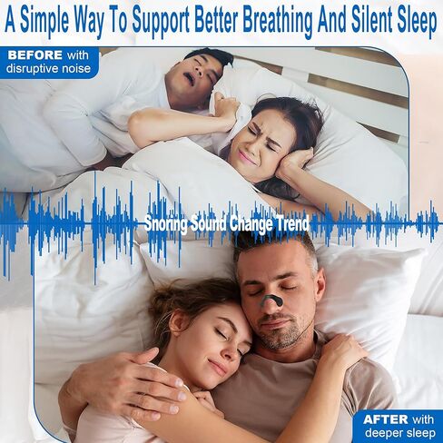 شرائط الأنف للشخير، شرائط الأنف القوية للغاية للتنفس لتحسين جودة النوم، شرائط الأنف الصديقة للبشرة للشخير، محلول الشخير الخالي من الأدوية وتخفيف احتقان الأنف، 30 زوجًا in Kuwait