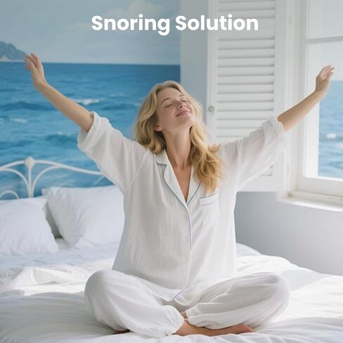 قطعة الفم لجهاز تثبيت اللسان - قابلة لإعادة الاستخدام، خالية من مادة BPA، ومحلول مضاد للشخير ومثبت مريح للسان لوقف الشخير من أجل نوم أفضل، يناسب الرجال والنساء - دوكس in Kuwait