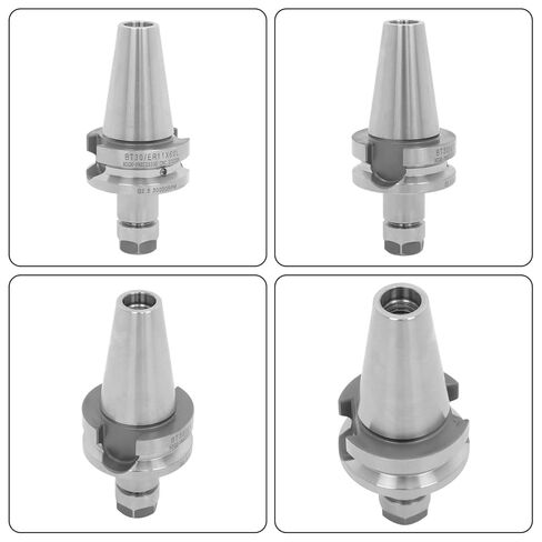 findmall 4Pcs BT30 ER11 60mm Collet Chuck CNC Tool Holder for Milling Machines and Lathes in Saudi Arabia