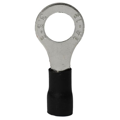 PAPUGA 25PCS 14-12 AWG (35 mm2) 5/16" Ring Terminal Insulated Crimp Connector 37A 600V CE Industrial Terminal High Current Connector, Solar & Inverter in Saudi Arabia