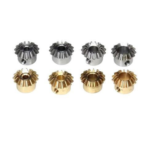 Bevel Gear Bevel Gear 0.5 Die 20 Hole 3mm 90 Transmission DIY Copper Steel Stainless Steel 1Pcs(Steel) in Saudi Arabia