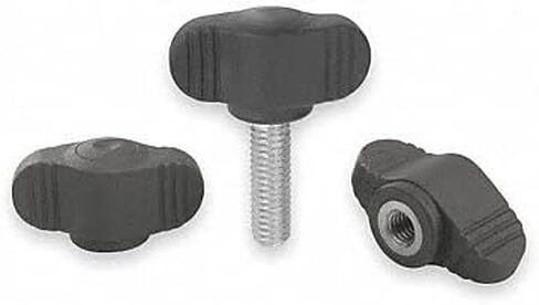 Kipp Mini Wing Knob, Ext, M5, 0.39 In, 0.99 in Kuwait